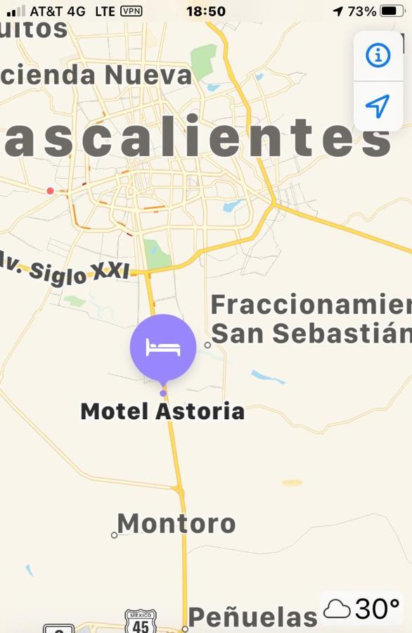 Motel Astoria Aguascalientes Eksteriør bilde